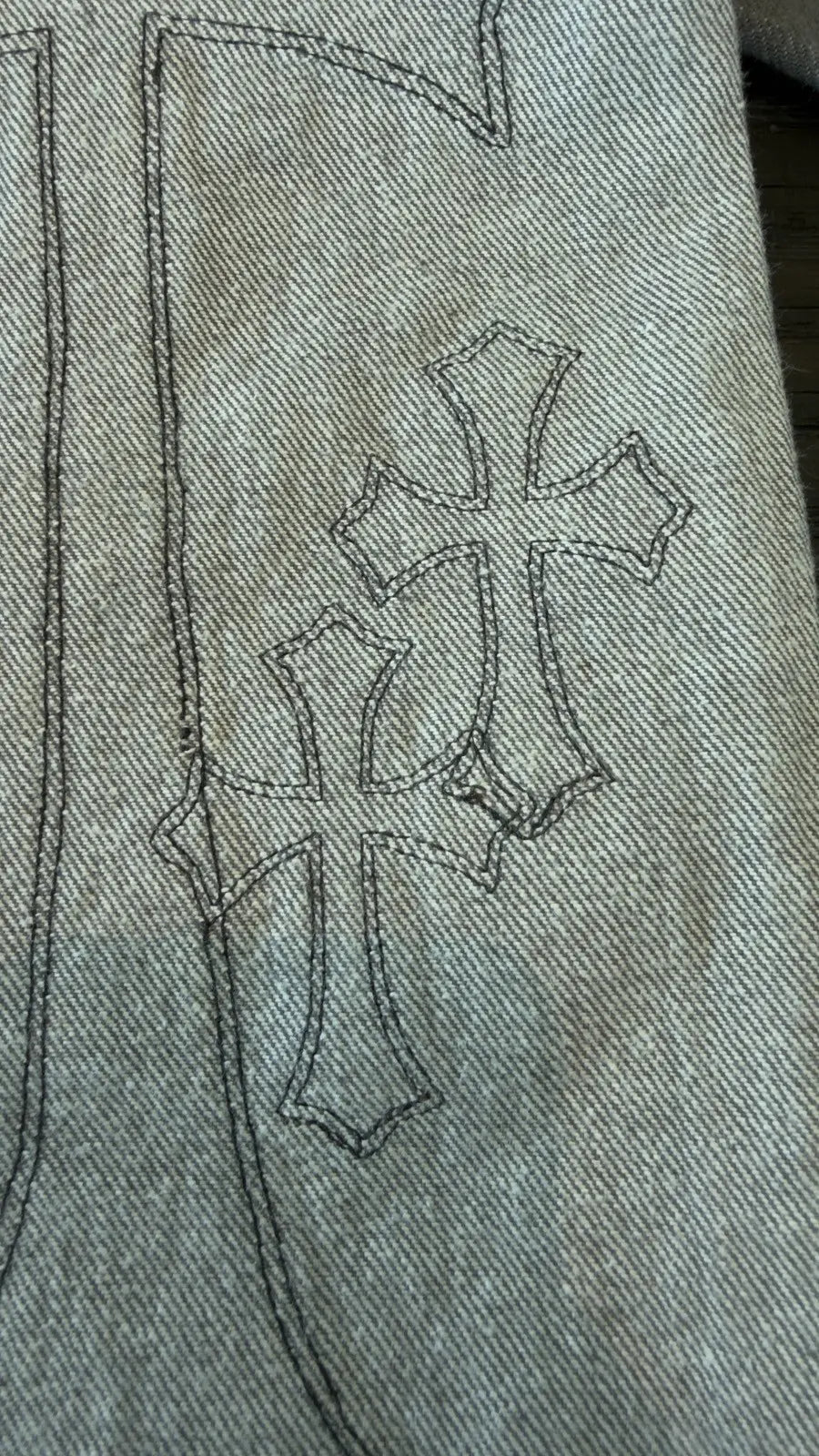 Chrome Hearts Levi’s Cross Patch Jeans Chrome Hearts