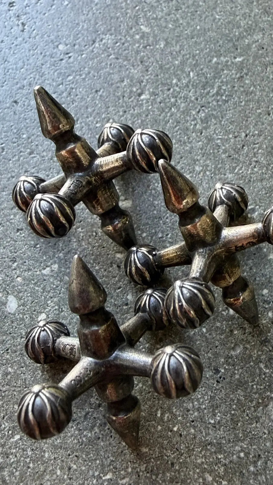 Chrome Hearts Silver Jacks