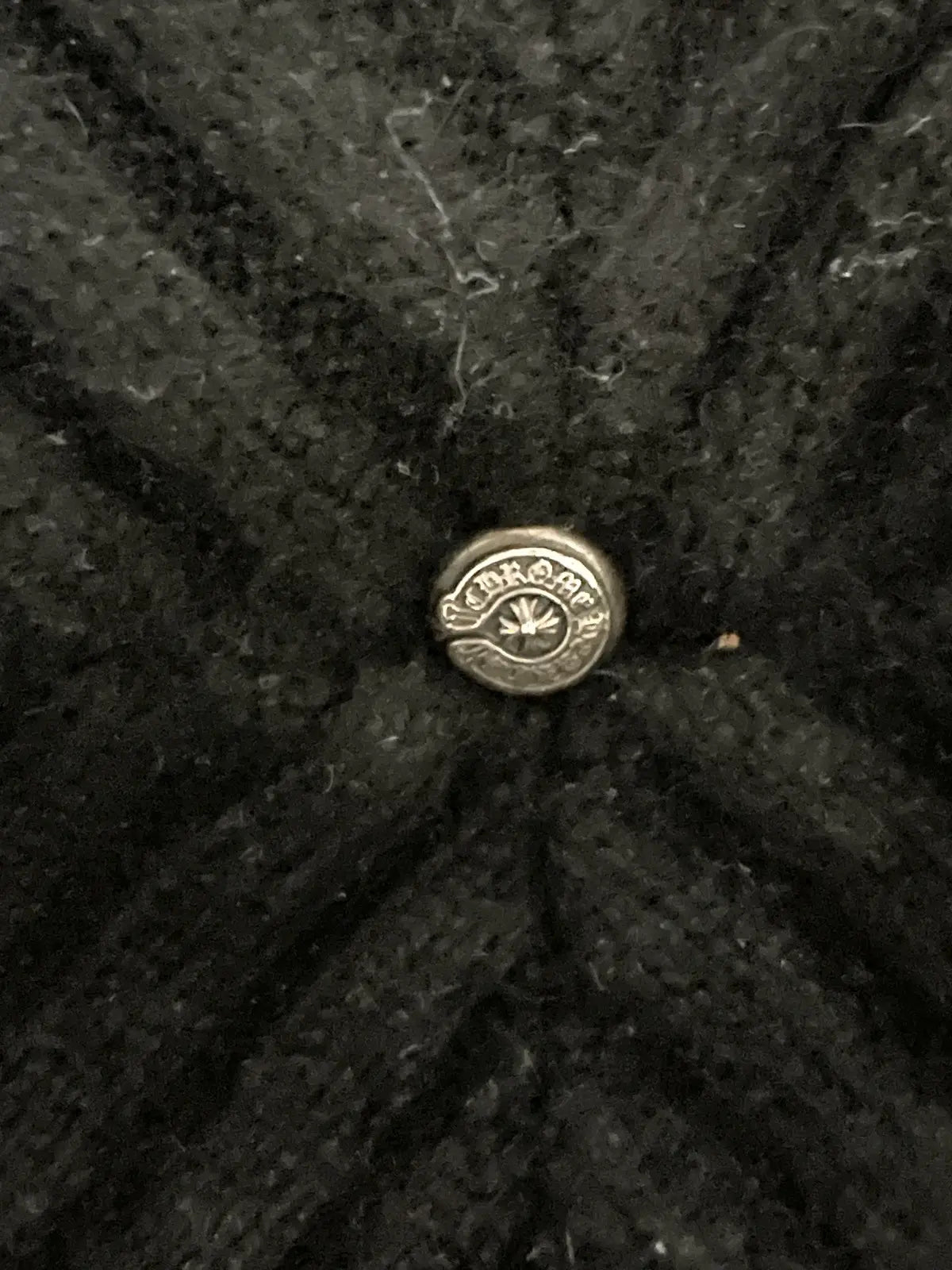 Chrome Hearts Double Plus Cross Patch Cashmere Beanie