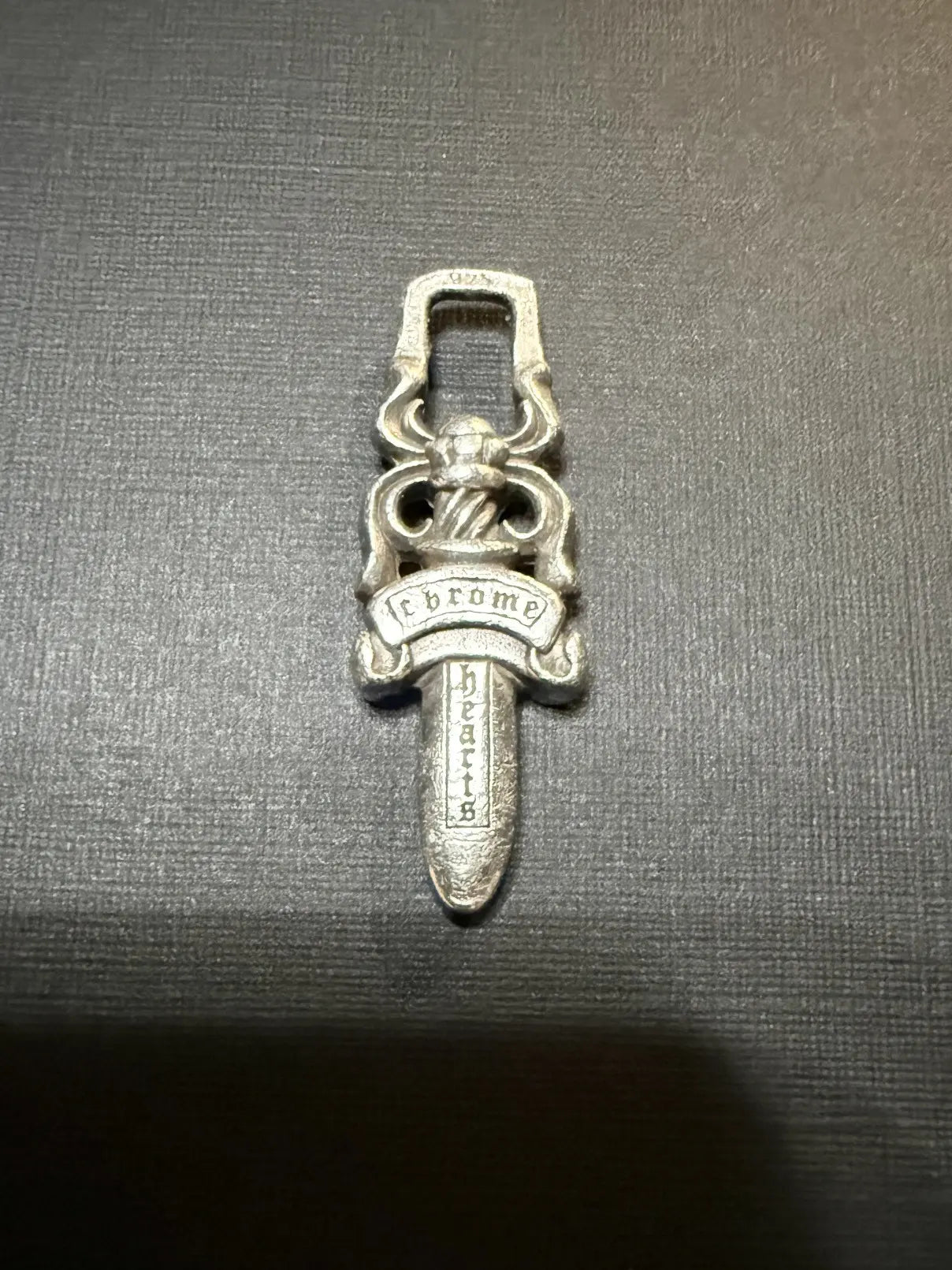 Chrome Hearts Dagger Zipper Pendant