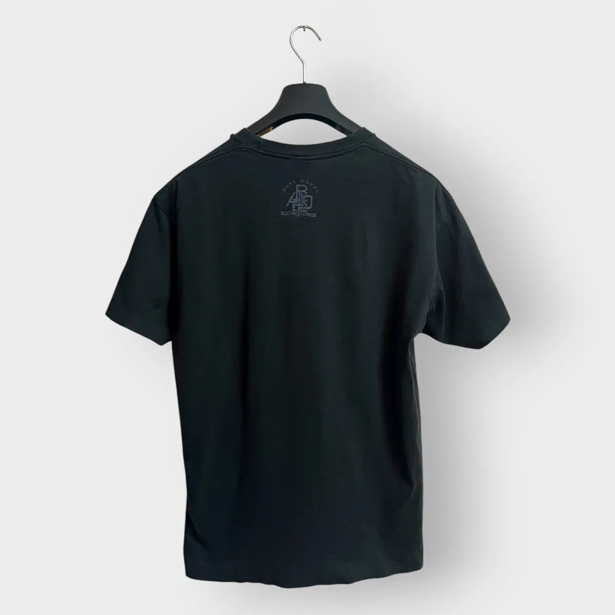 2000s Bape Blue Flannel Logo Tee