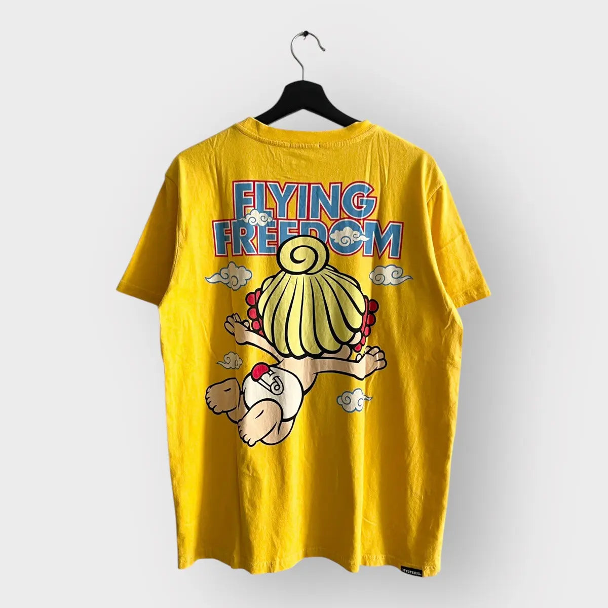 1990s Hysteric Glamour Flying Baby Sky Tee