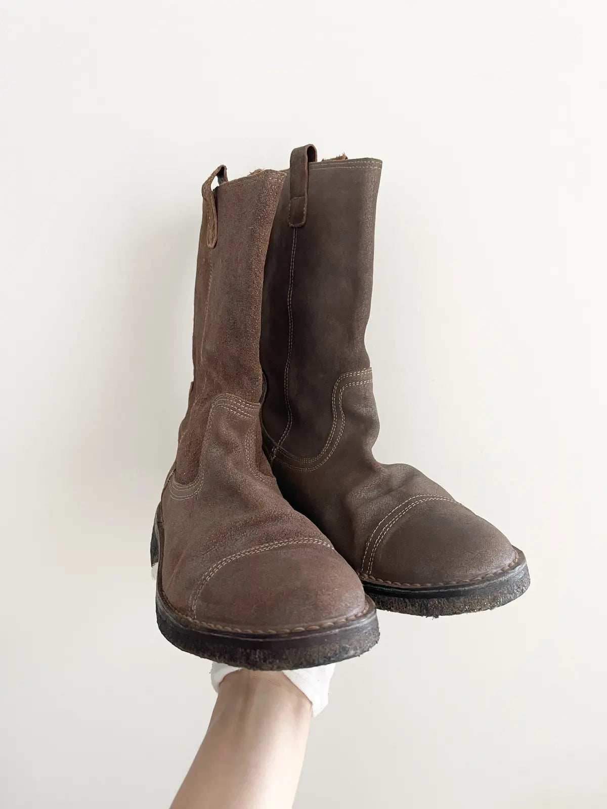 Maison Margiela Leather Pecos Boots
