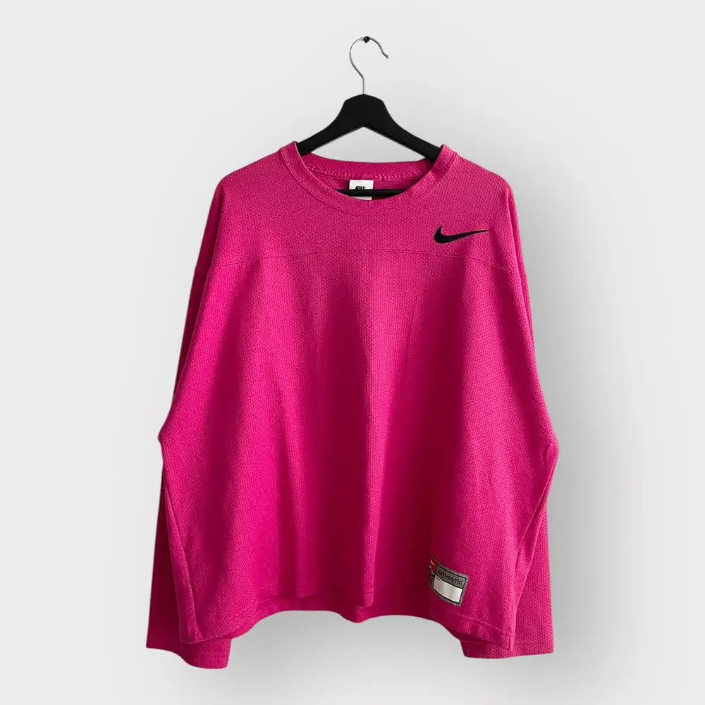 Stüssy x Nike Dri Fit Pink Fireberry Mesh Jersey