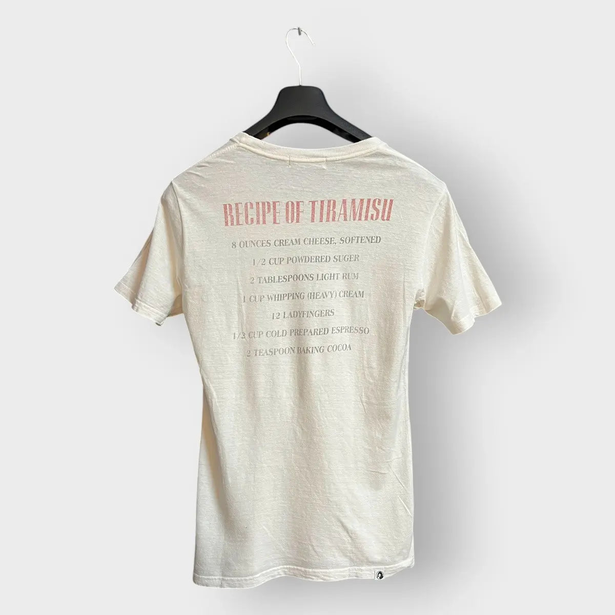 2000s Hysteric Glamour Receipt of Tiramisu Bear Tee