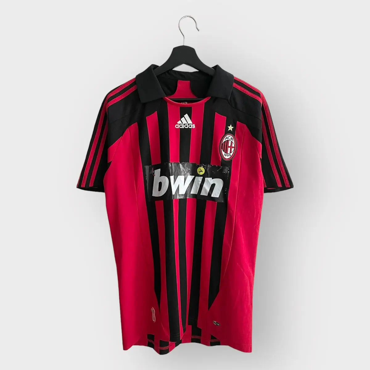 2006-07 AC Milan Home Jersey #9 Inzaghi