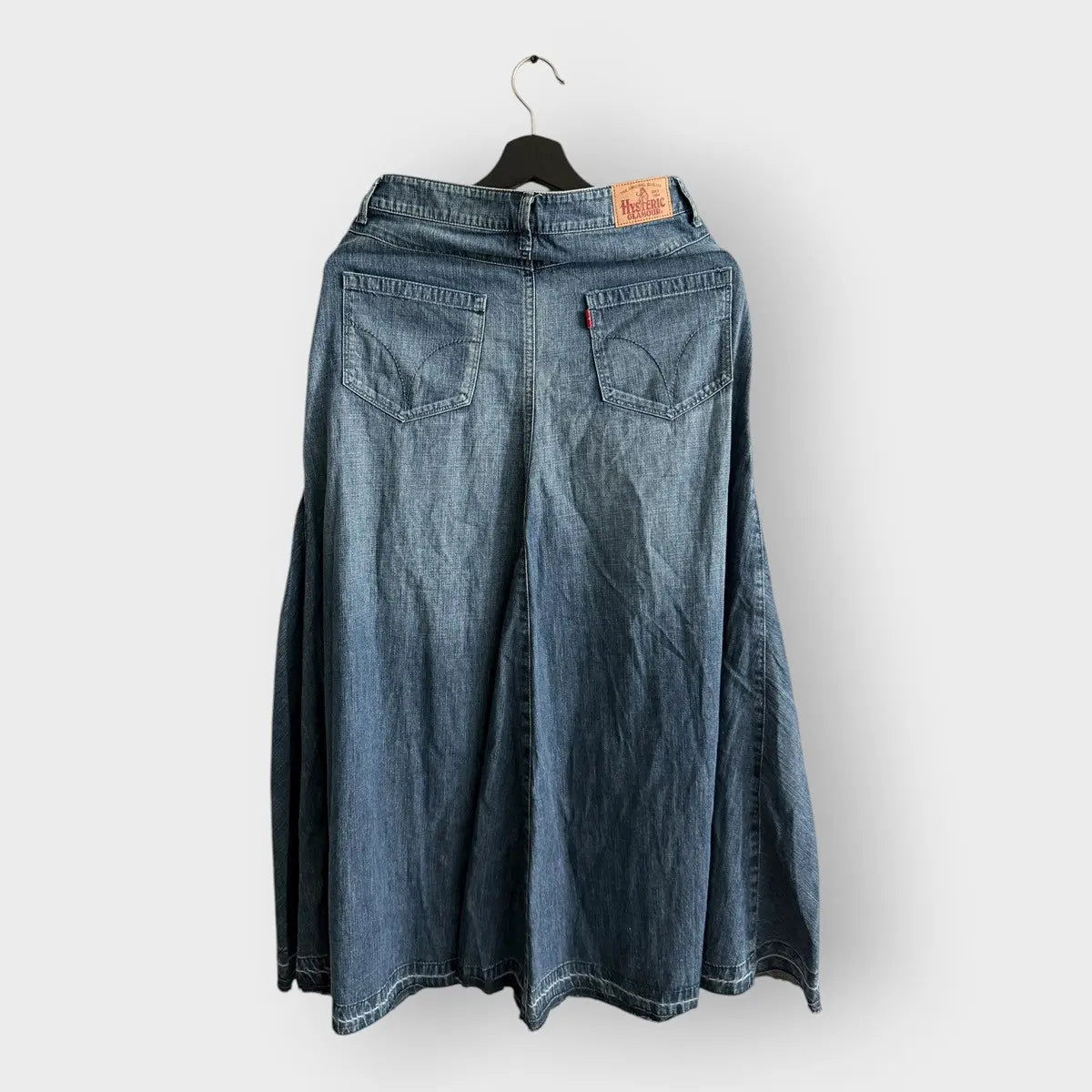 2000s Hysteric Glamour Faded Long Skirt