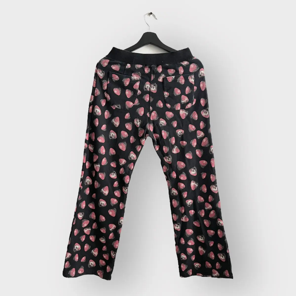 2000s Hysteric Glamour Strawberry Skull Sweatpants