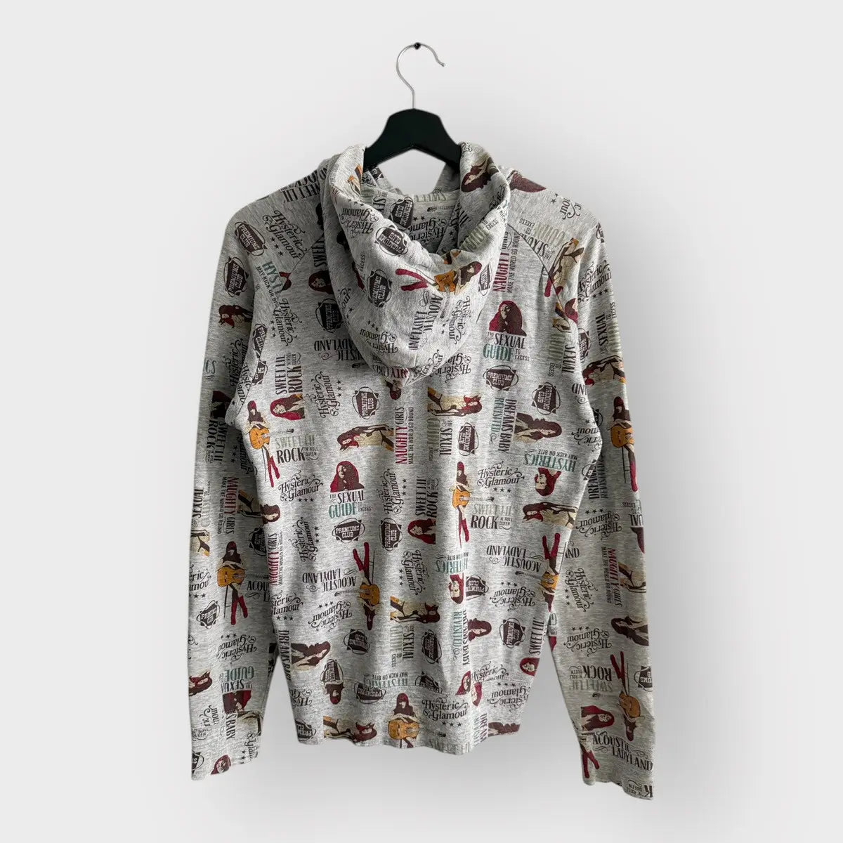 2000s Hysteric Glamour Country Nude Girl Zip Hoodie