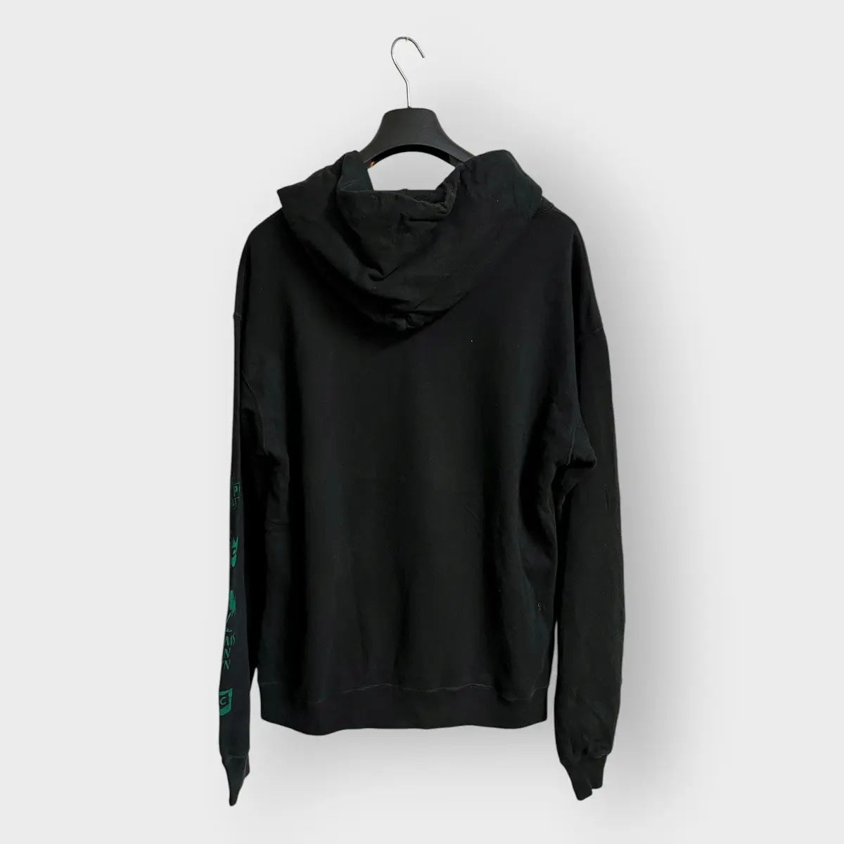 2000s Hysteric Glamour Half & Half Logo Hoodie