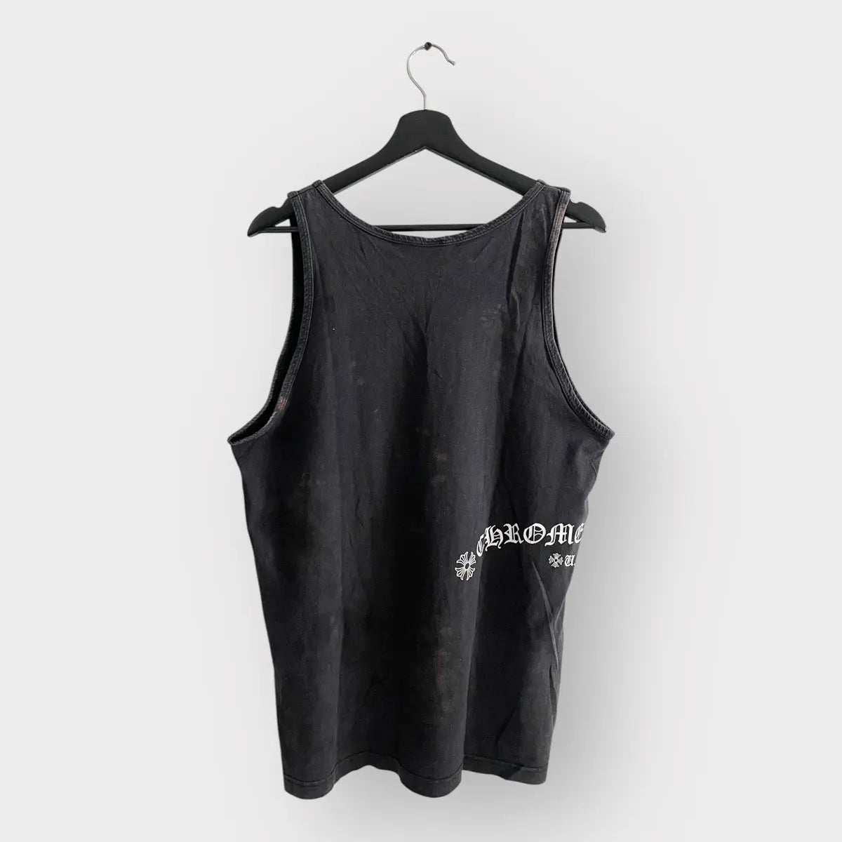 2000s Chrome Hearts Side USA Scripts Tank Top