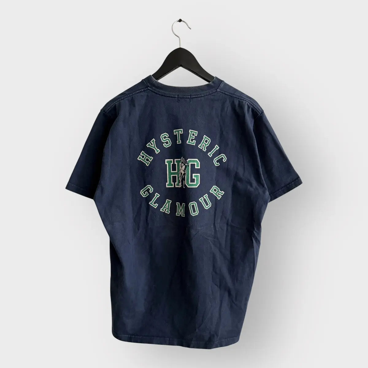 2010s Hysteric Glamour HG Stripping Girl Pocket Tee