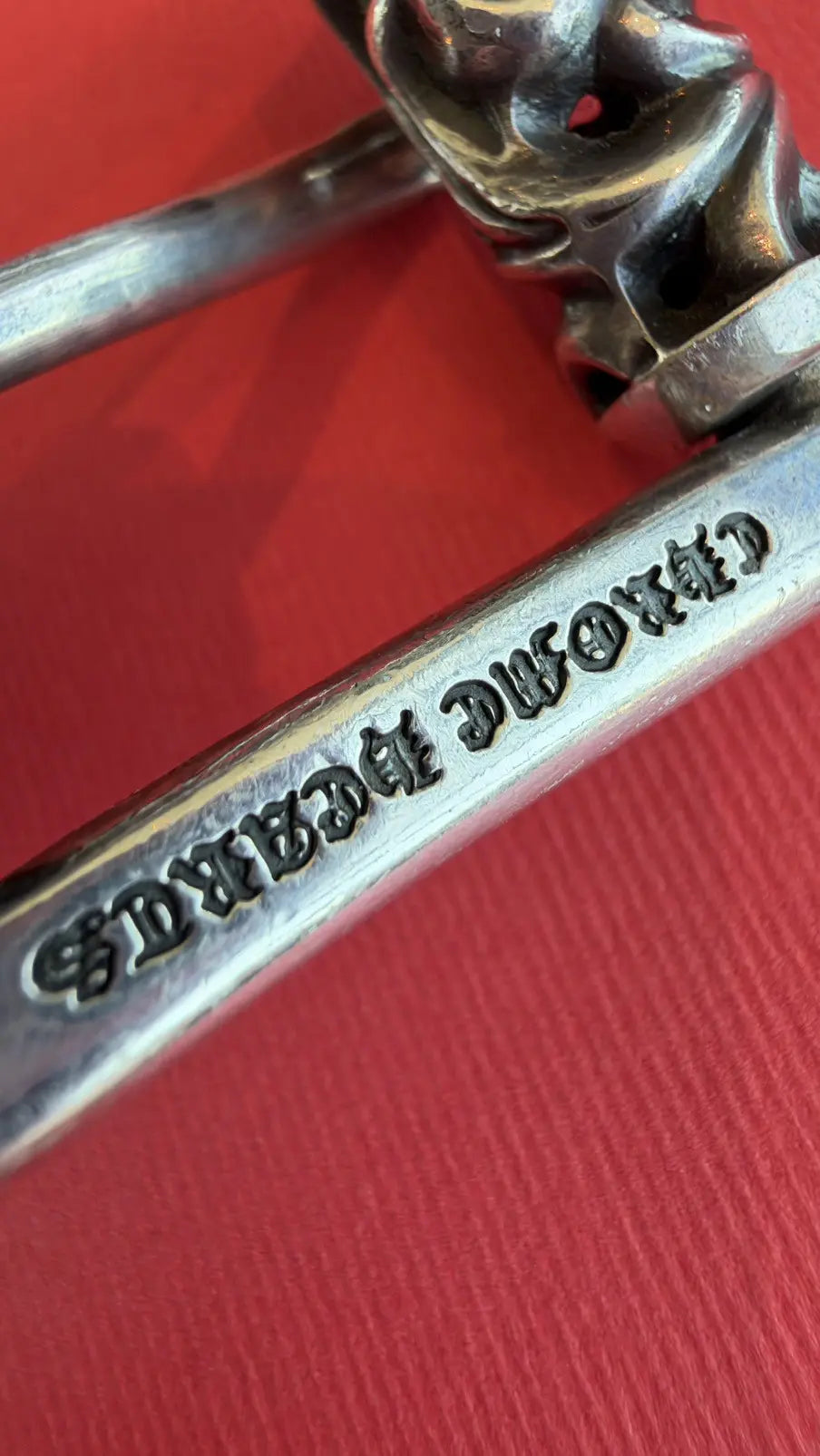 Chrome Hearts Double Roller Belt Size 36 Chrome Hearts