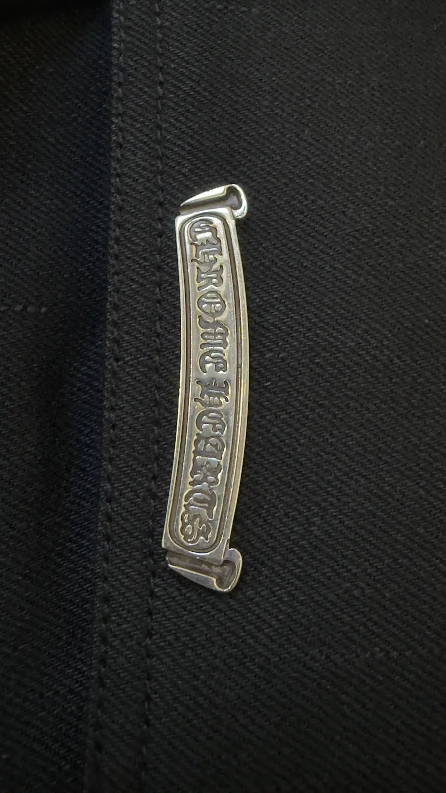 Chrome Hearts Street Sweeper Denim Pants Black