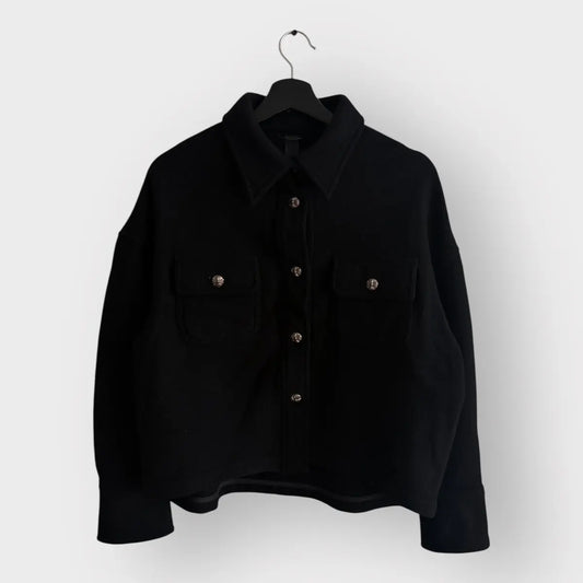 Chrome Hearts Cropped Work Dog Wool Jacket