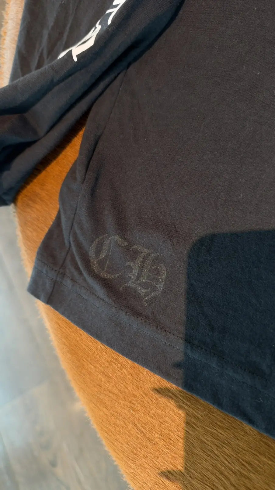Chrome Hearts Scroll Logo Long-Sleeve T-Shirt Size XXL Chrome Hearts