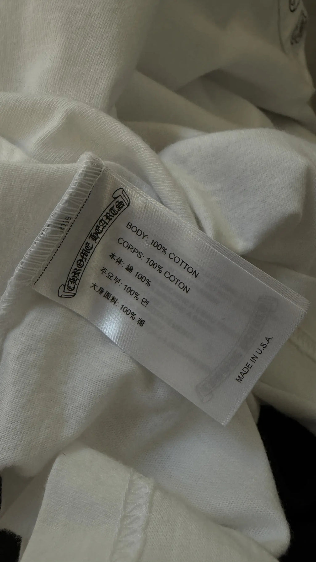 Chrome Hearts Horseshoe Logo Tee