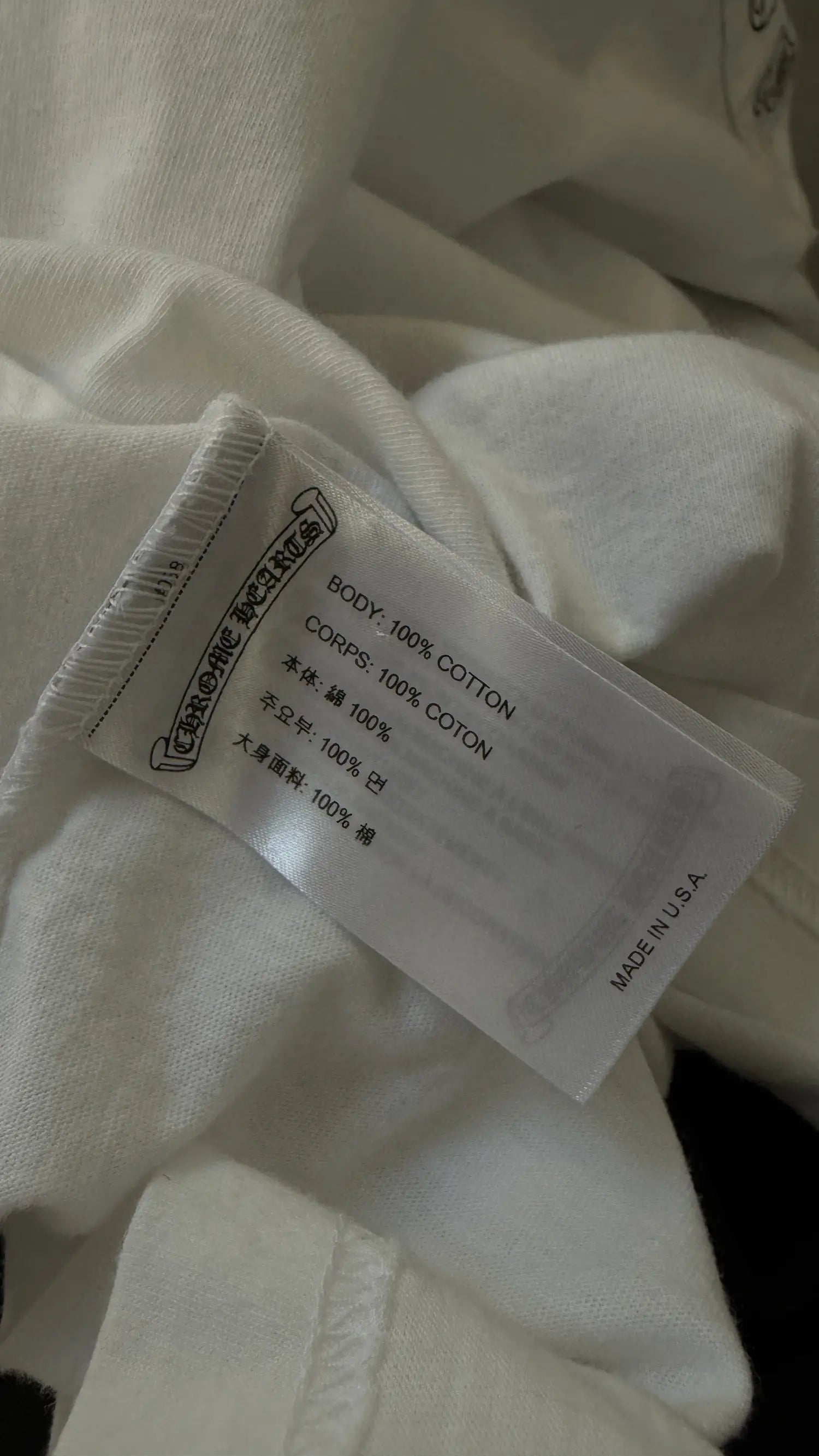 Chrome Hearts Horseshoe Logo Tee