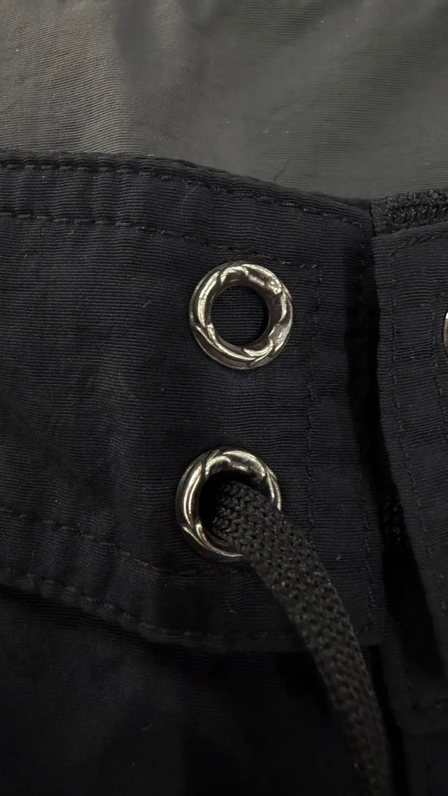 Chrome Hearts Black Star Cross Patch Swimshorts