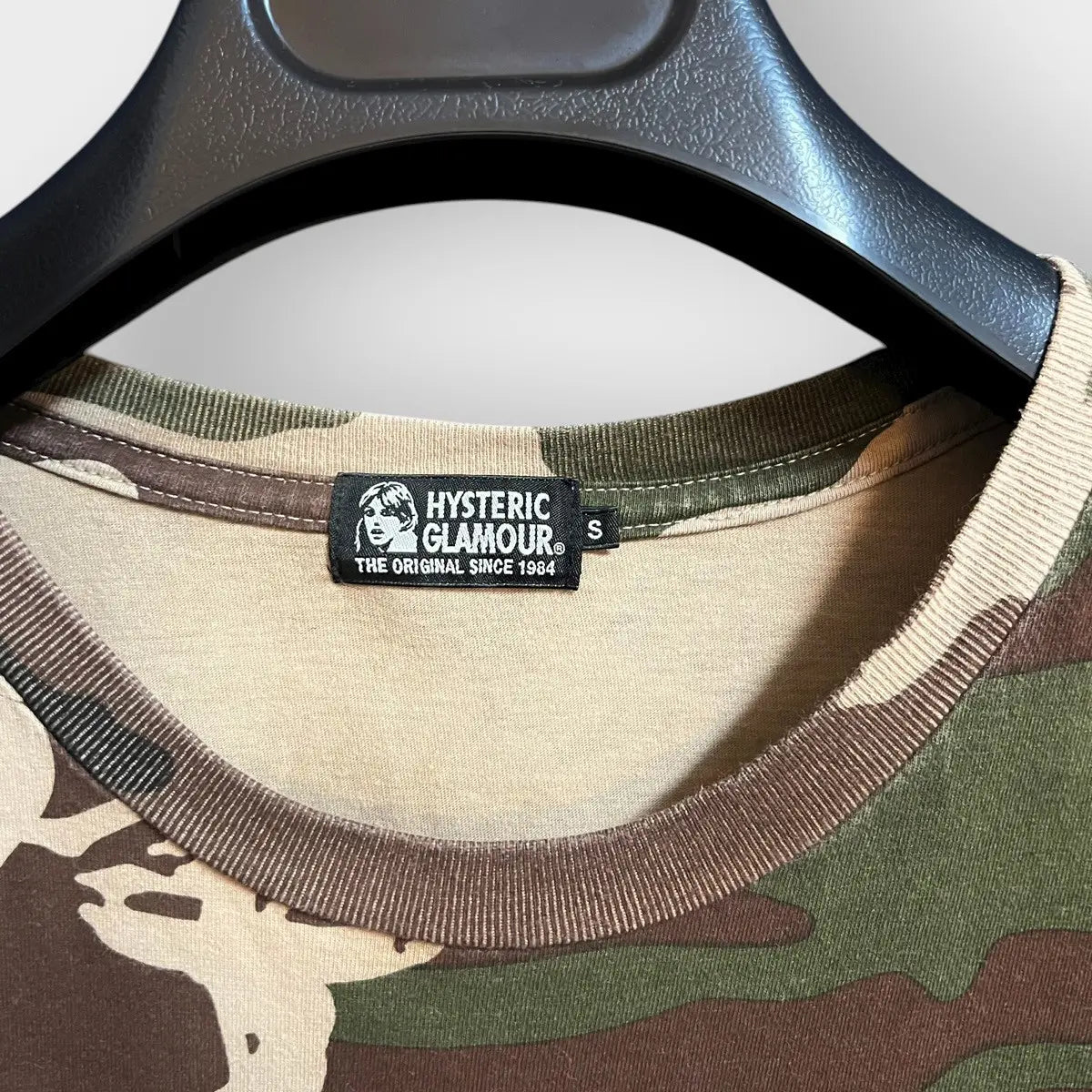 2010s Hysteric Glamour Angry Bear Camo Tee