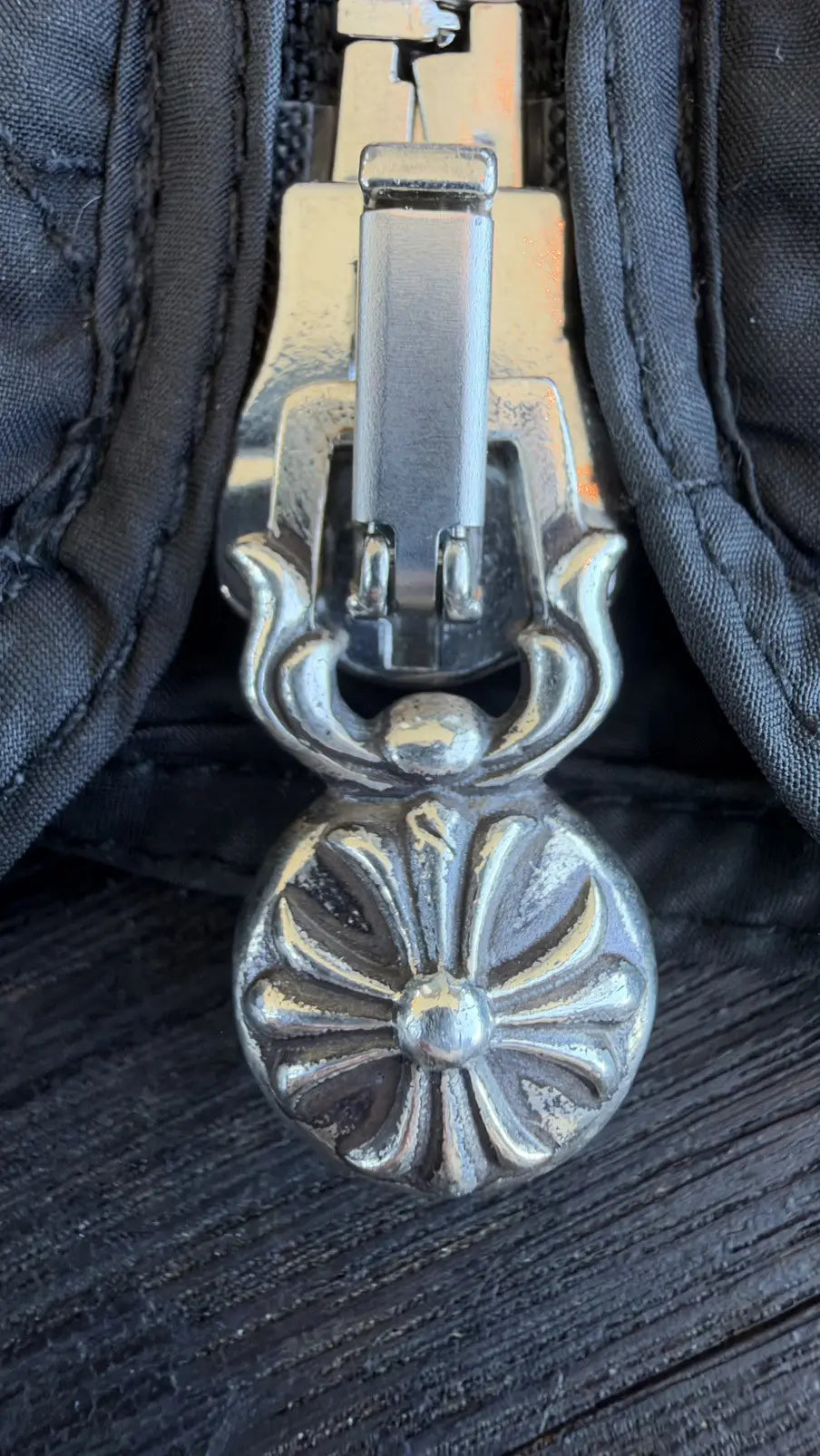 Chrome Hearts Quilted "Papa" Vest Size M Chrome Hearts
