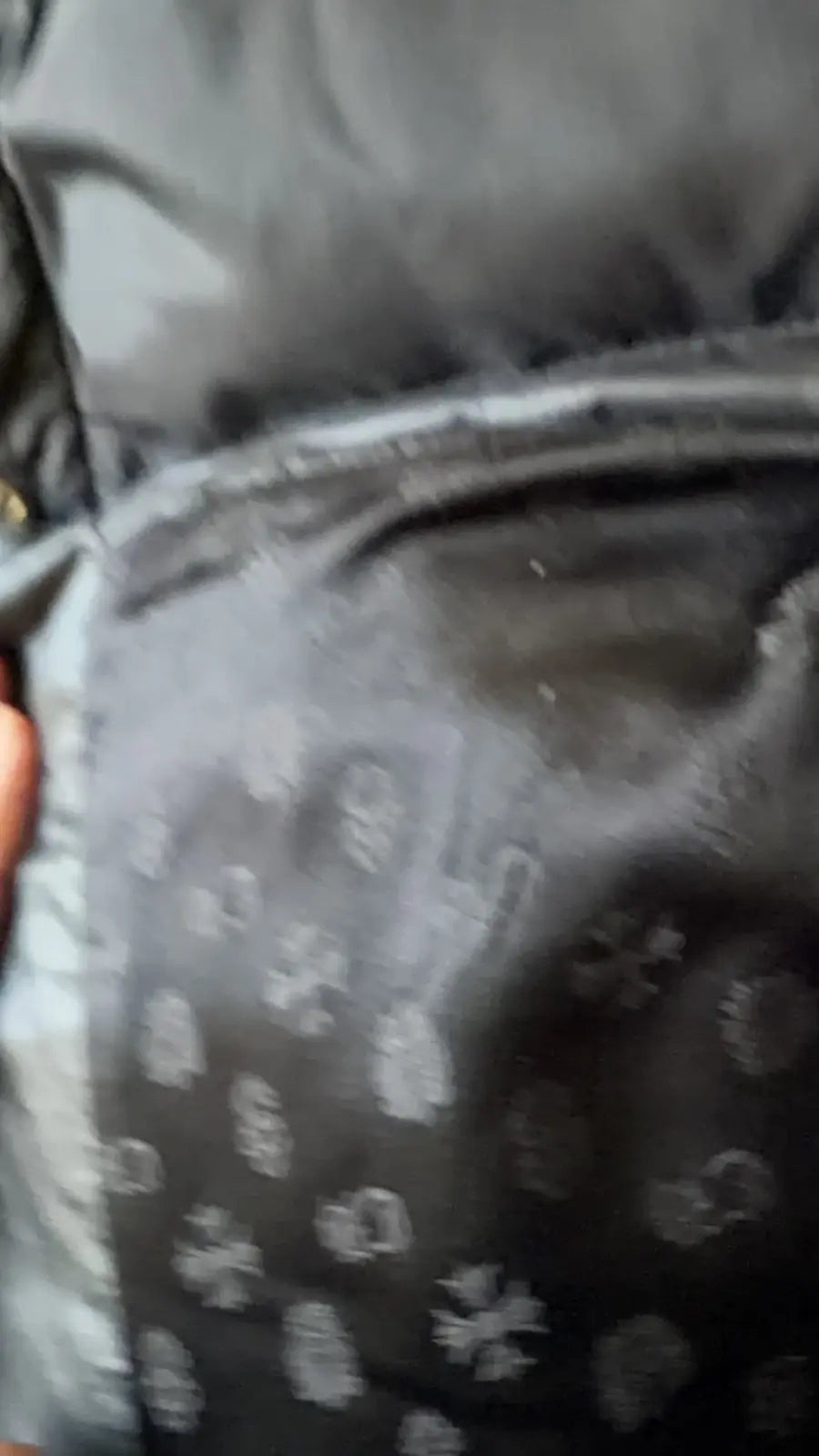 Chrome Hearts Black Puffer Jacket