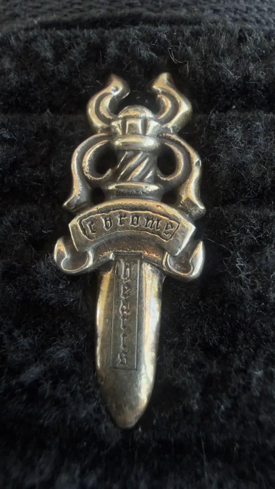Chrome Hearts Dagger Slippers Chrome Hearts