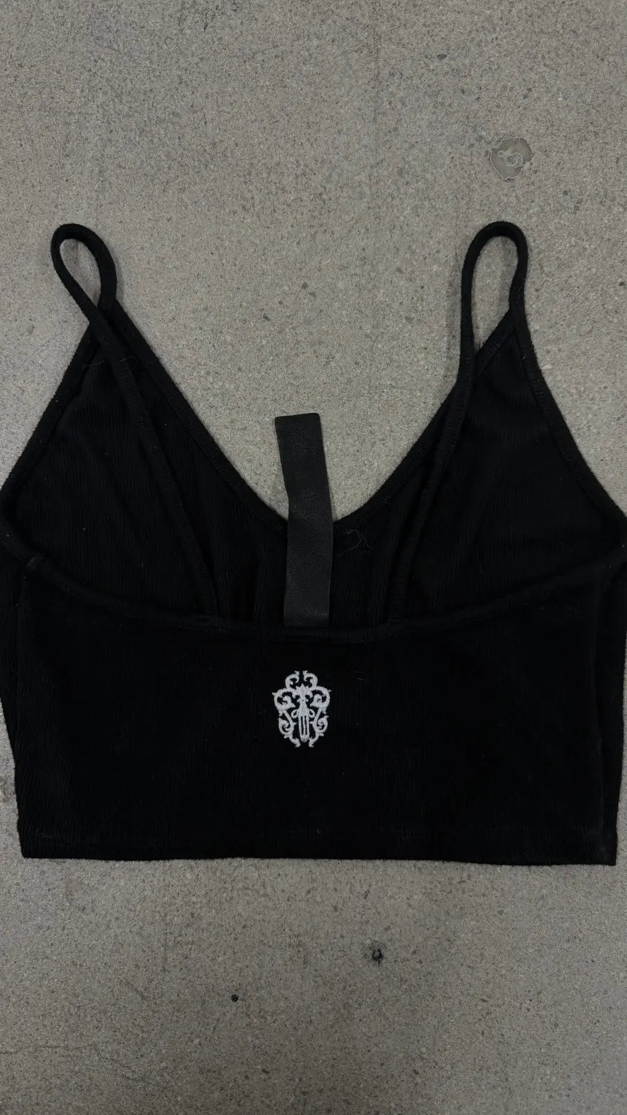 Chrome Hearts Bad Seed Black Stretch Women Tank Top