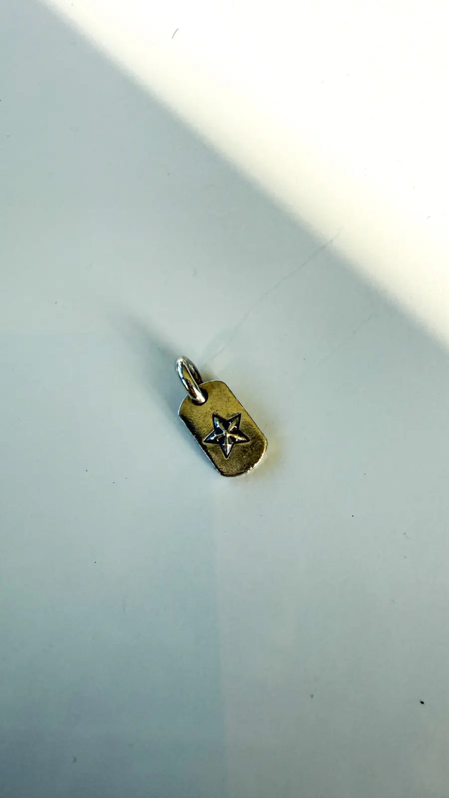 Chrome Hearts Tiny Dog Tag Pendant Chrome Hearts