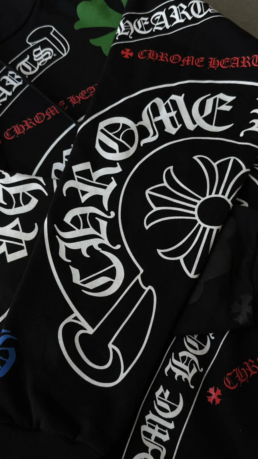 Chrome Hearts Multicolor Stencil Hoodie