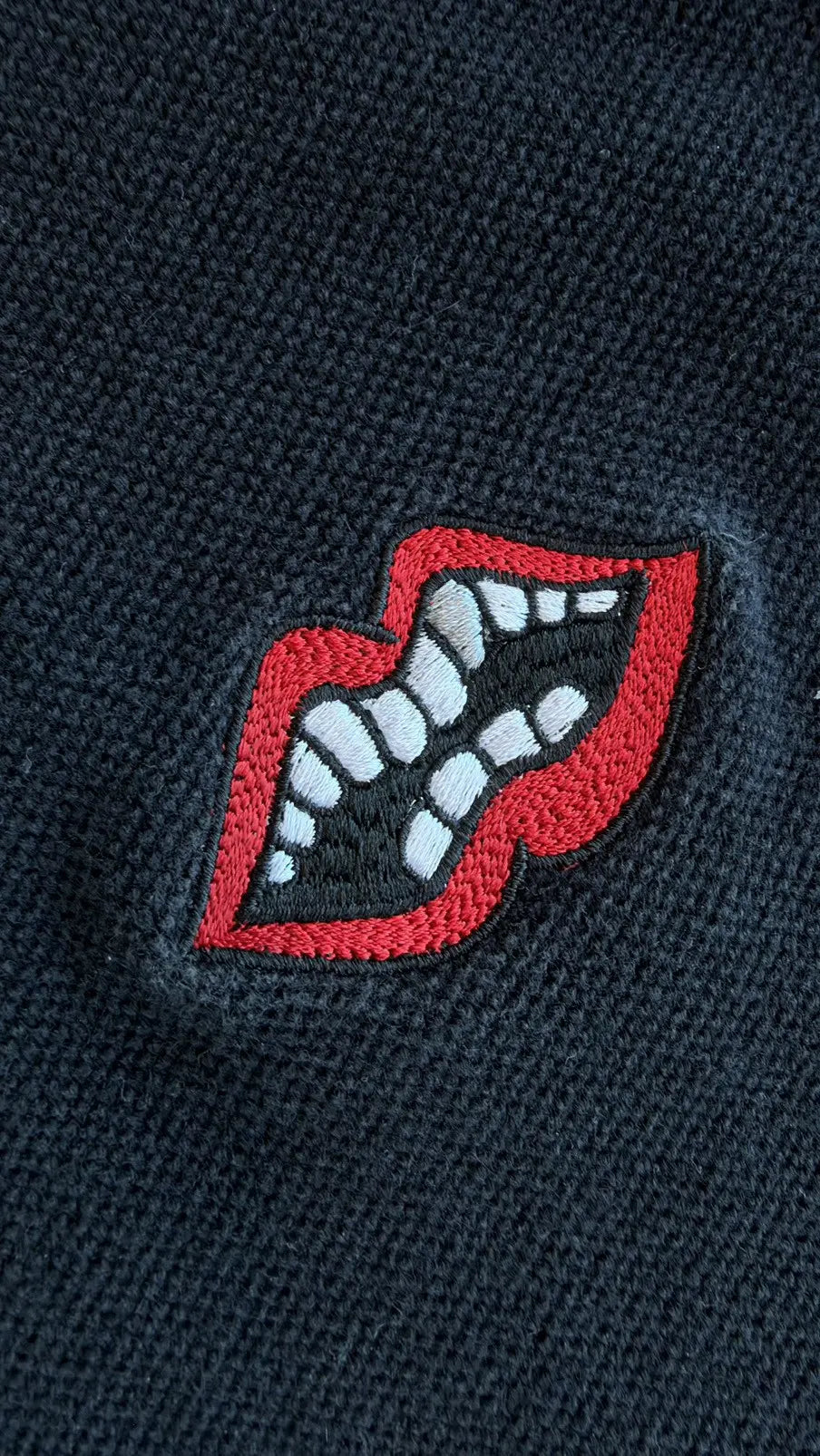 Chrome Hearts x Matty Boy "Chomper" Lips Polo Shirt Size L Chrome Hearts