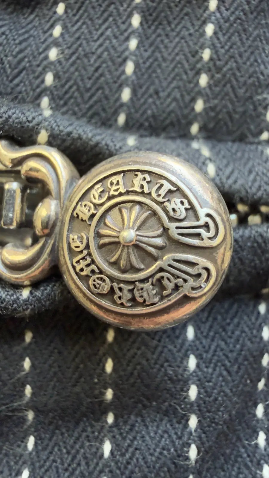 Chrome Hearts Cheetah Triple Cross Work Jacket
