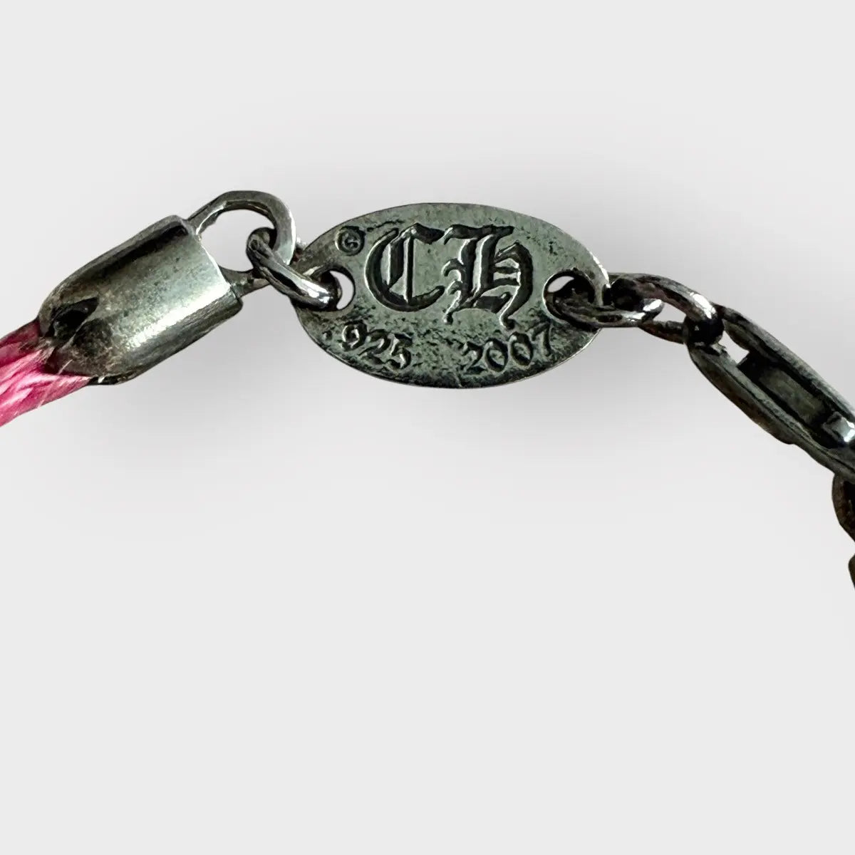 Chrome Hearts Rhodium Baby Fat KZ Bracelet