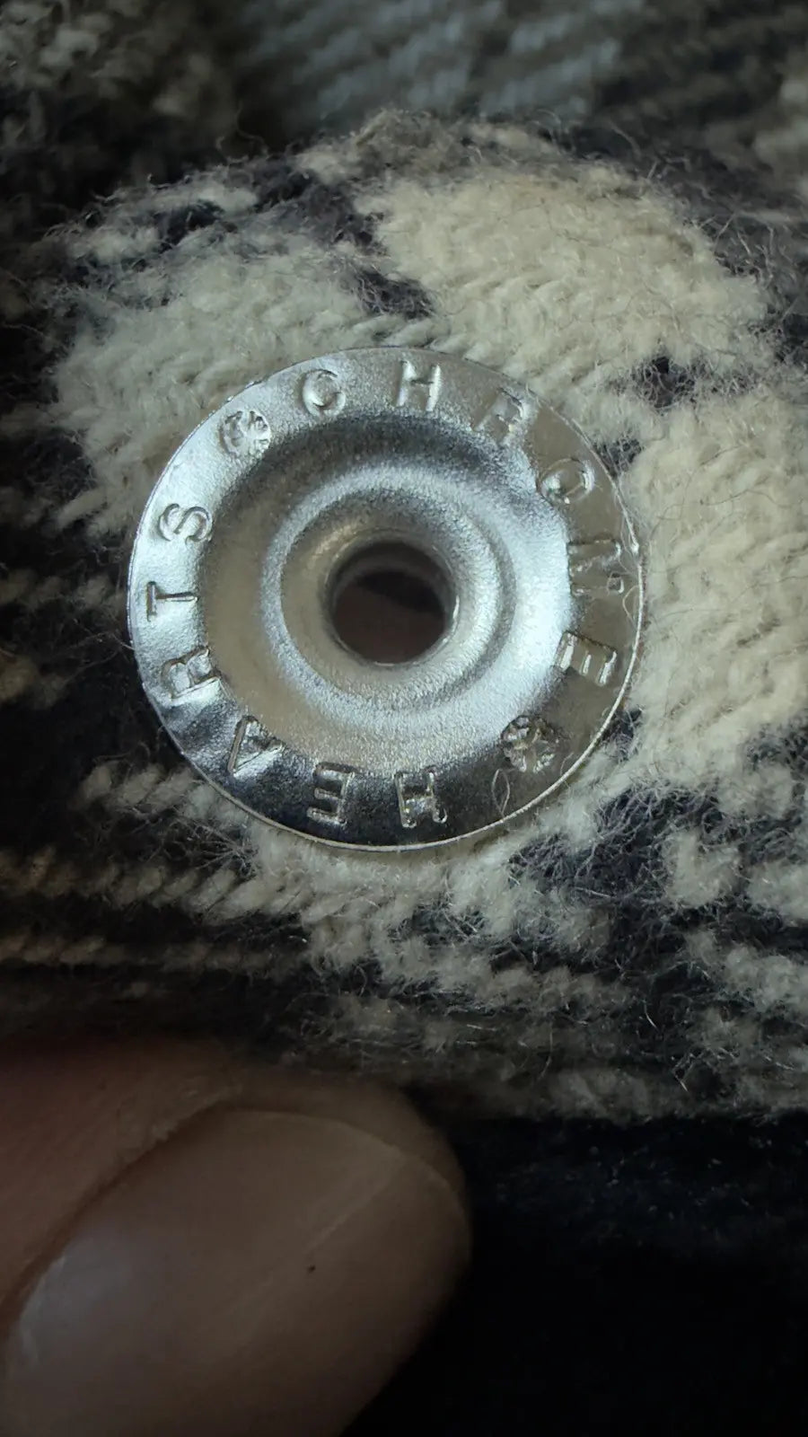 Chrome Hearts Work Dog Inner Fur Flannel Jacket