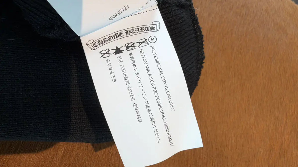 Chrome Hearts Logo Beanie Chrome Hearts