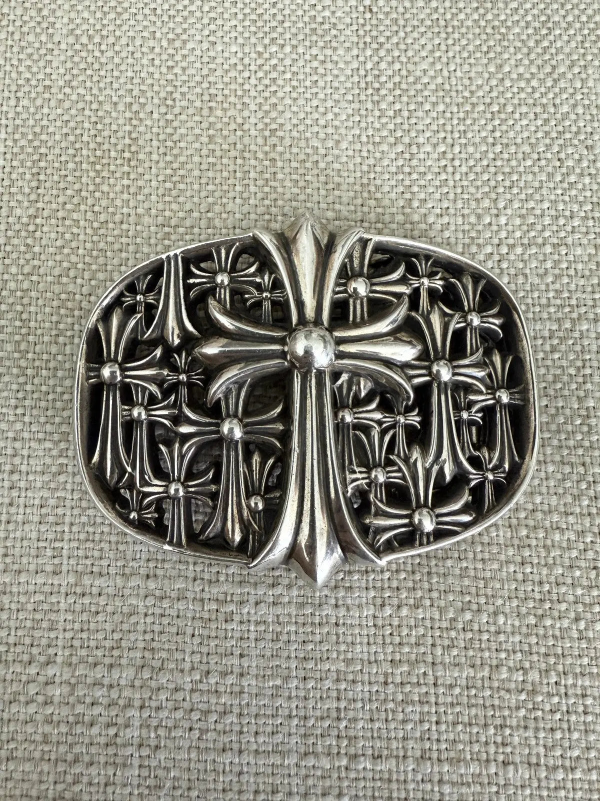 Chrome Hearts Cemetery Cross Belt Buckle