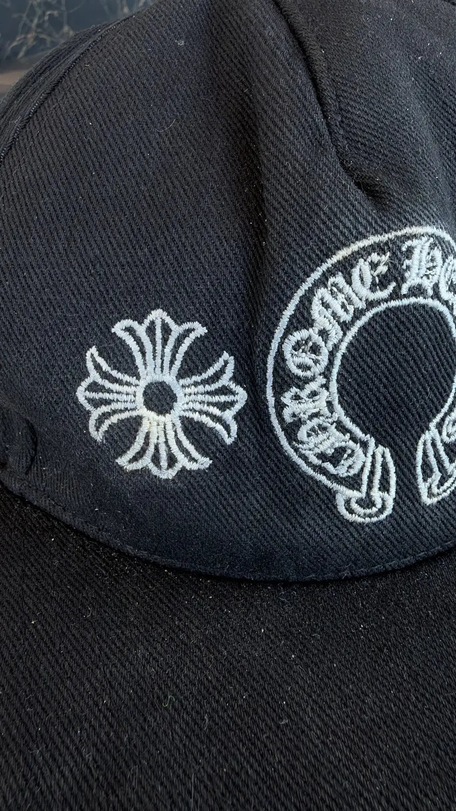 Chrome Hearts Horseshoe Cross Baseball Hat Chrome Hearts