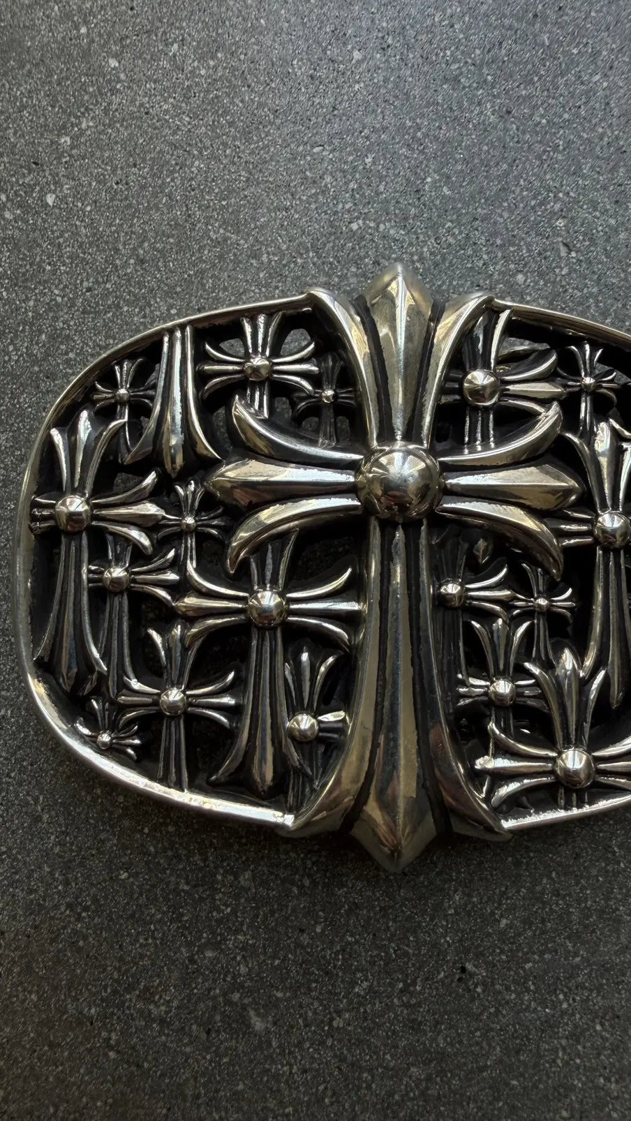 Chrome Hearts Cemetery Belt Buckle