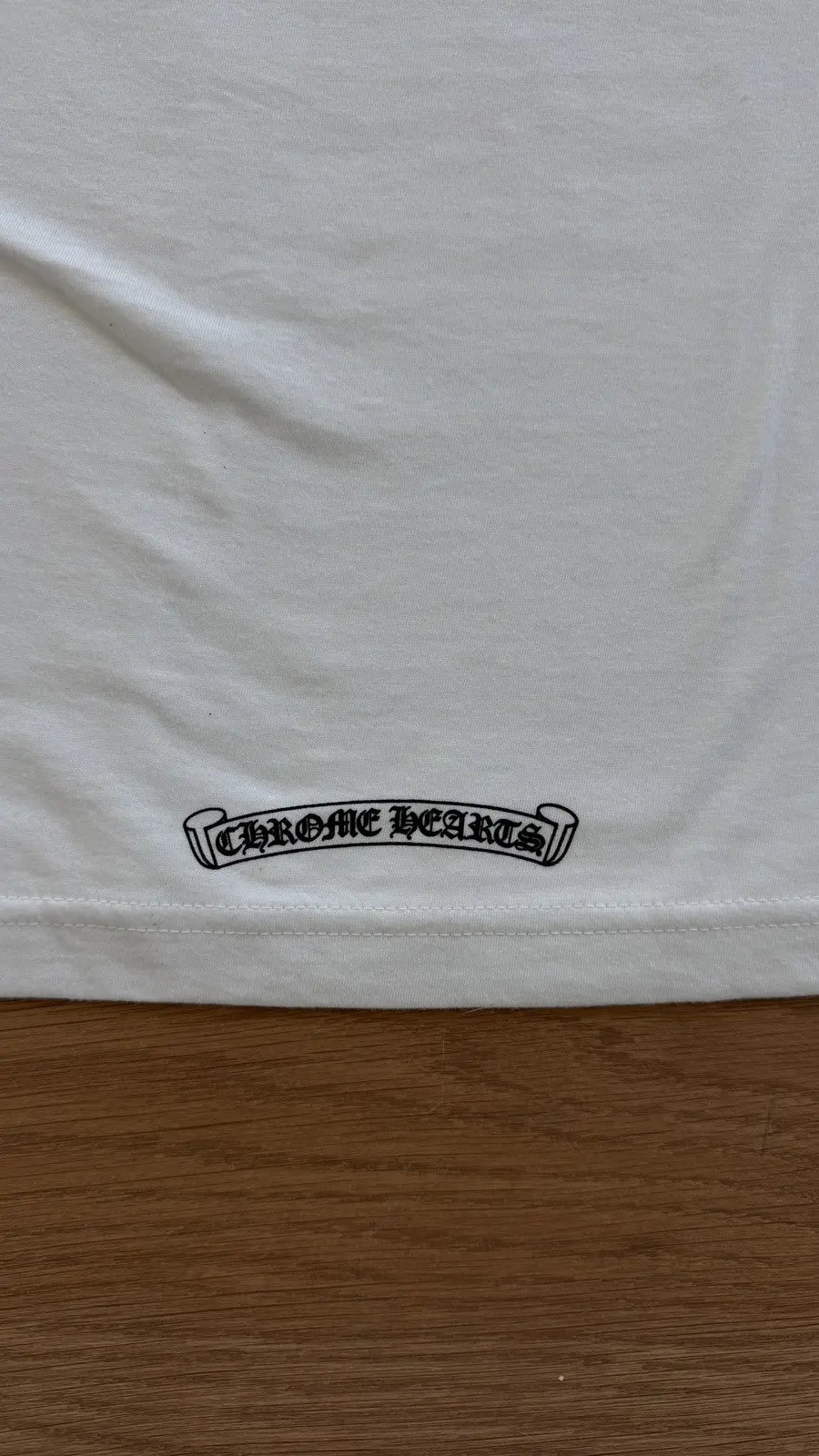Chrome Hearts Scroll Logo Pocket Long-Sleeve Chrome Hearts