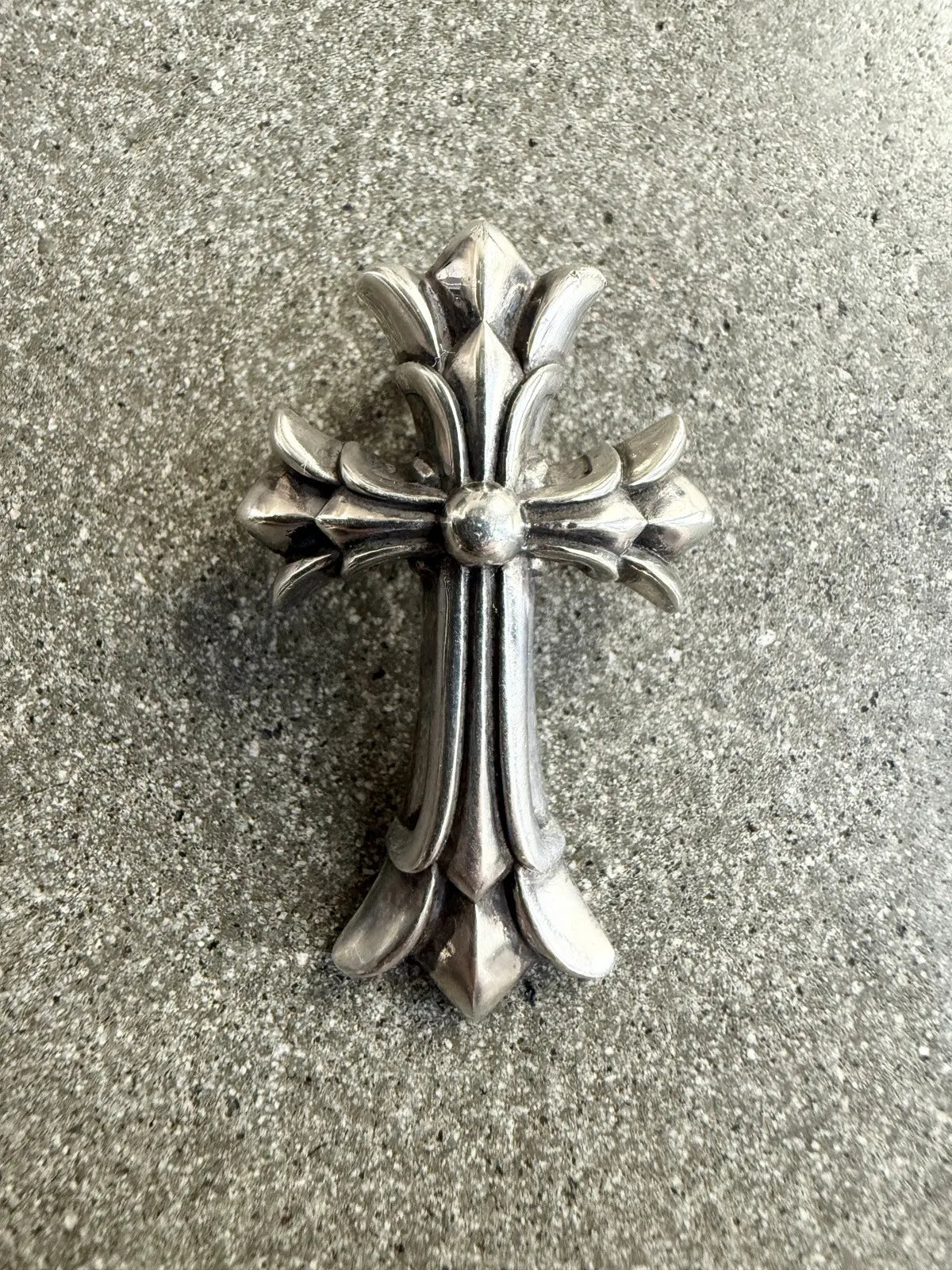 Chrome Hearts Medium Size Double Cross Pendant
