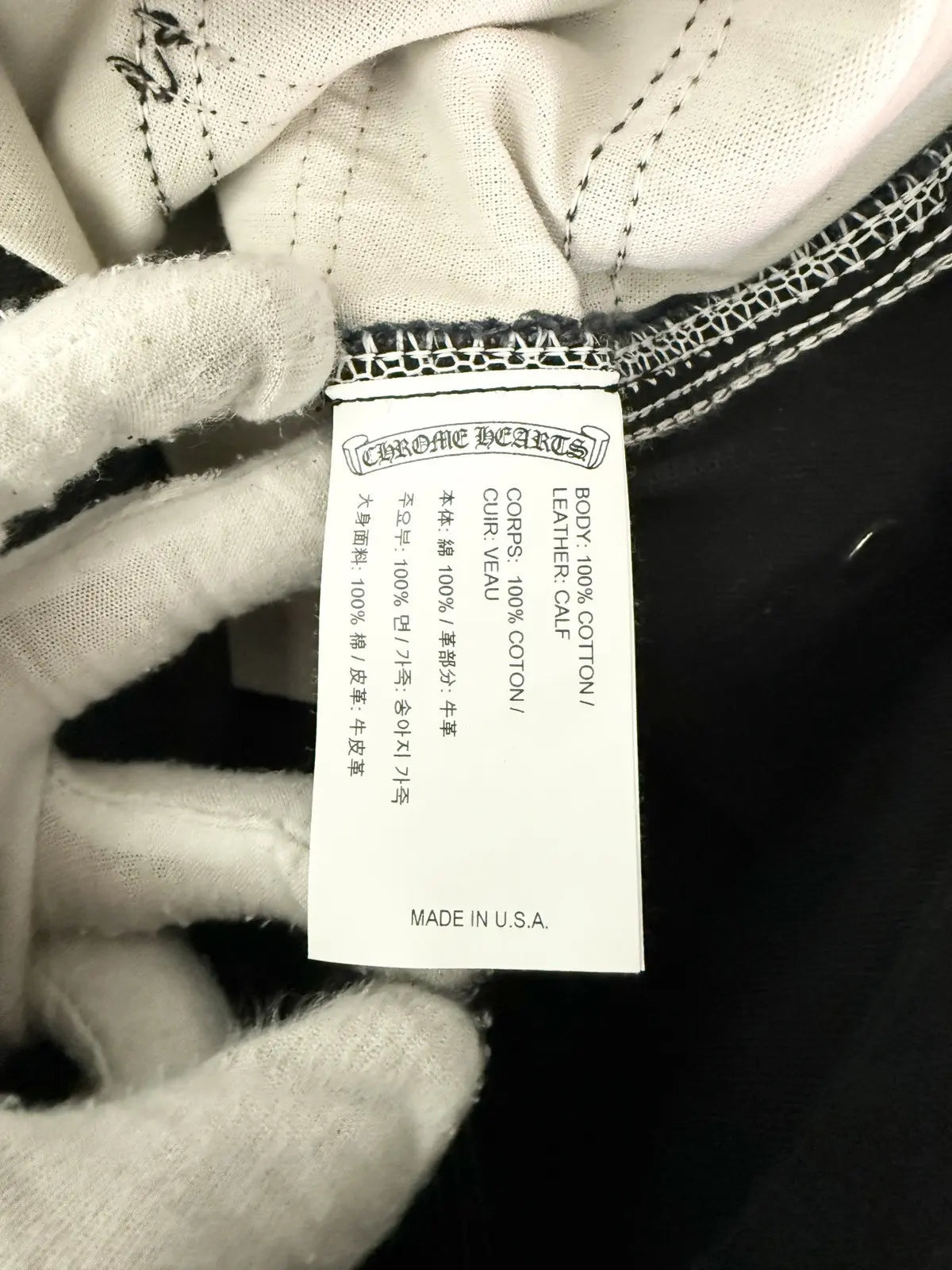 Chrome Hearts St Barth Galaxy Cross Patch Carpenter Pants