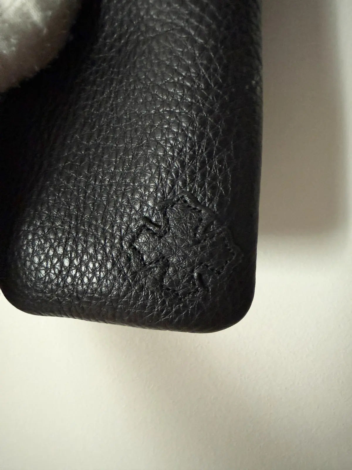 Chrome Hearts Leather Patch Glasses Case