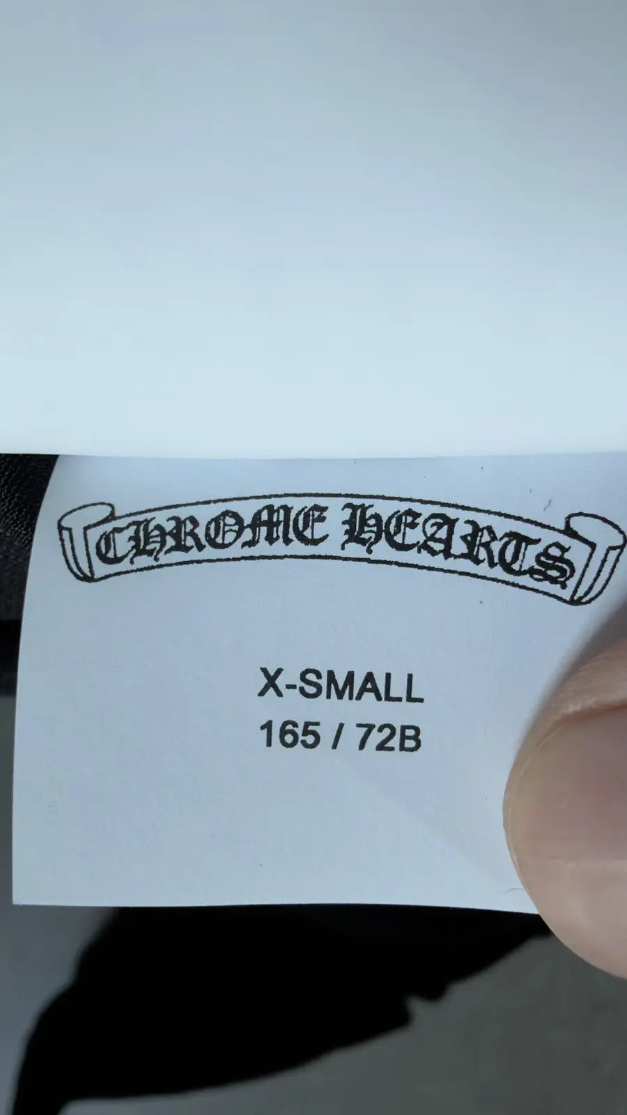 Chrome Hearts Y NOT Velour Pant