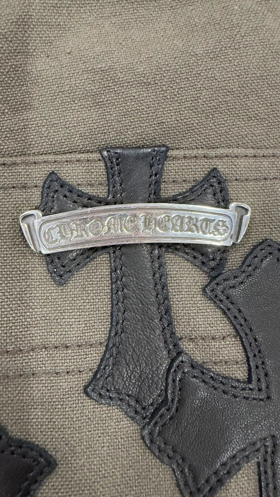 Chrome Hearts Cross Patch With Lucky Patch Shorts