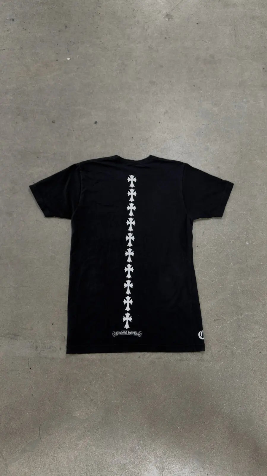 Chrome Hearts Cross Spine Triple Cross Pocket Tee