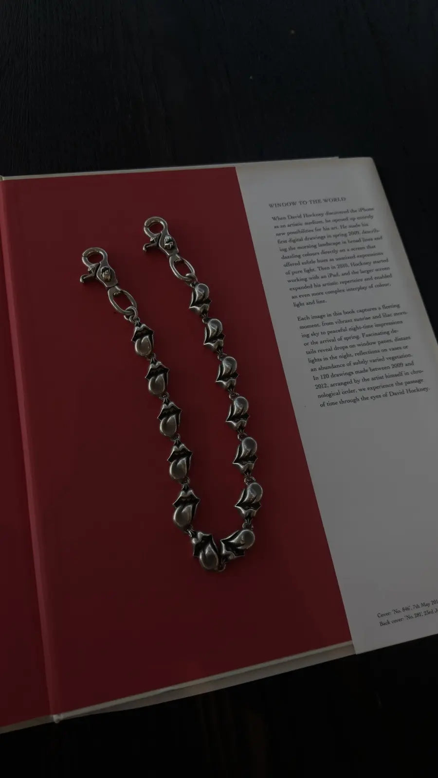 Chrome Hearts Rolling Stones Wallet Chain Chrome Hearts