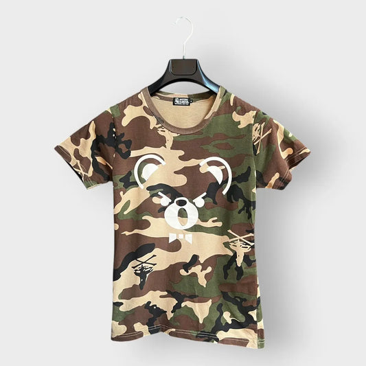 2010s Hysteric Glamour Angry Bear Camo Tee