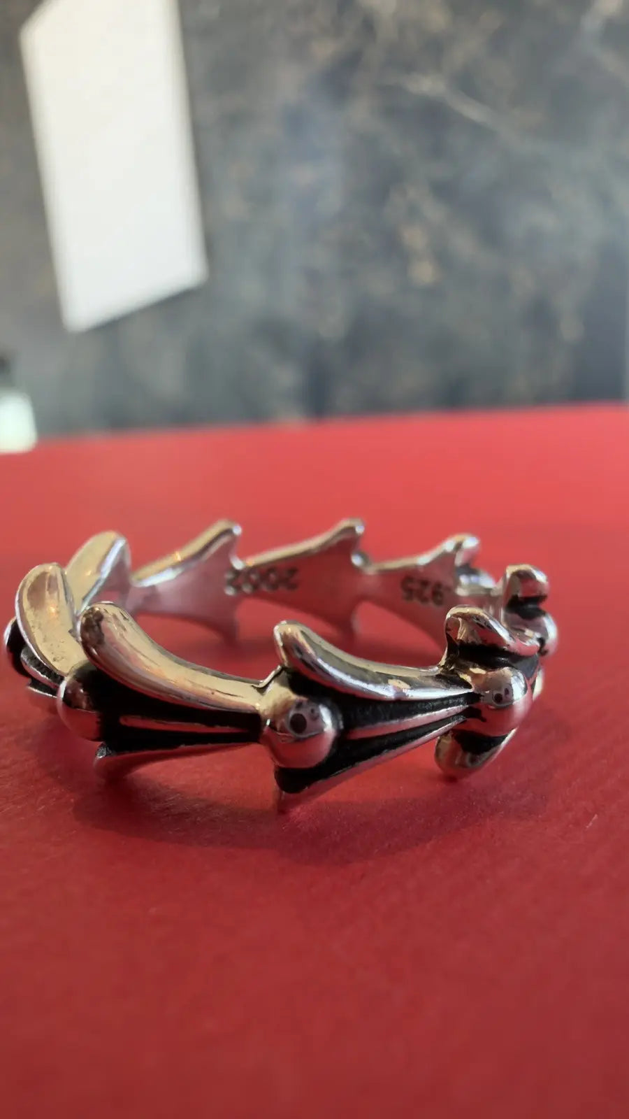 Chrome Hearts Crosstail Band Ring Size 7 Chrome Hearts