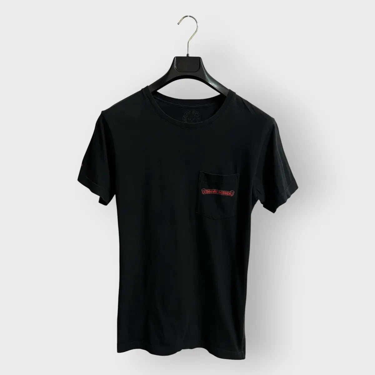 Chrome Hearts Red Horseshoe T-Shirt Black