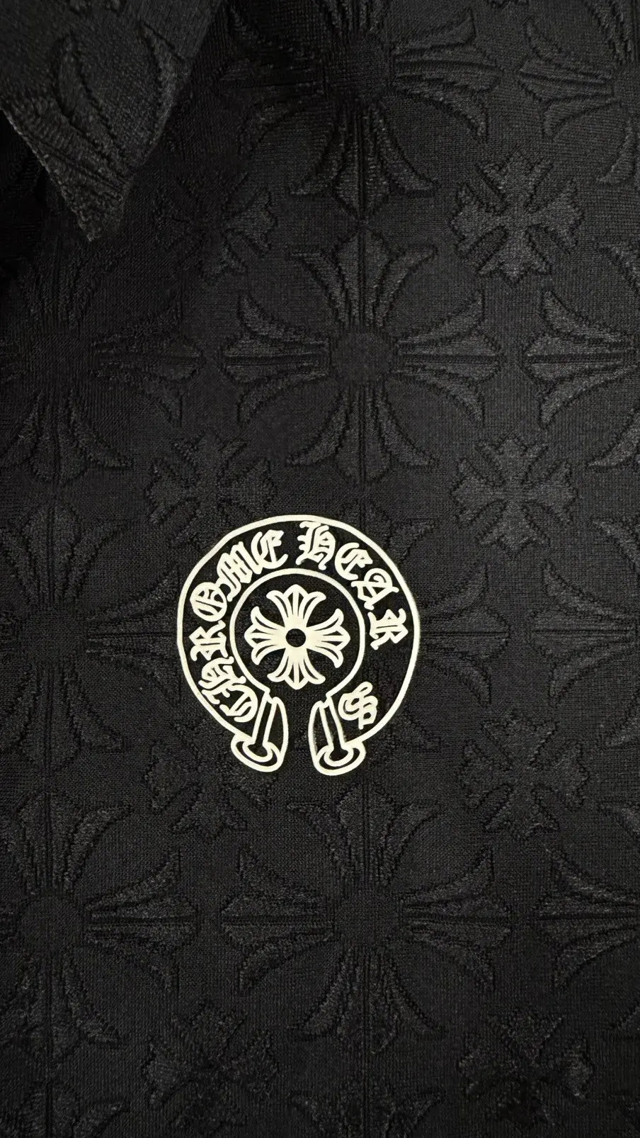 Chrome Hearts Monogram Horseshoe Polo Tennis Top